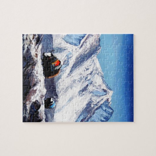 Puzzle Vue Panoramique Du Camp De L'Everest Mountain Base (Horizontal)