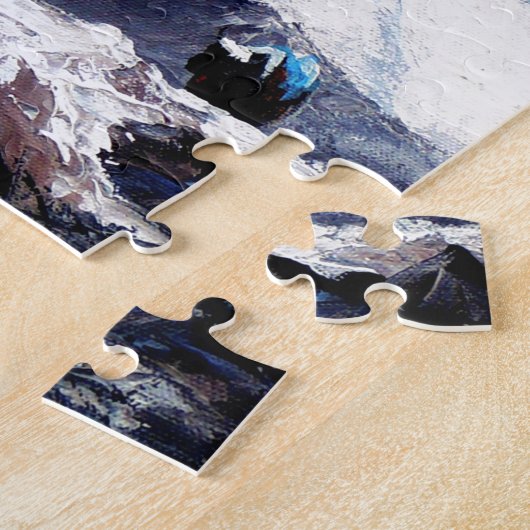 Puzzle Vue Panoramique Du Camp De L'Everest Mountain Base (Côté)