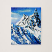 Puzzle Vue Panoramique Du Pic De L'Everest (Vertical)