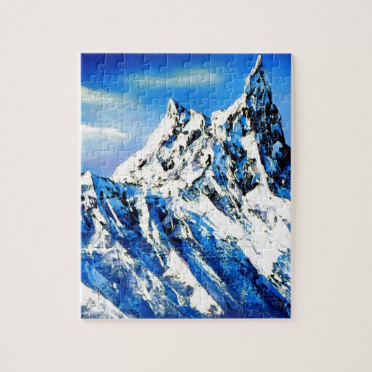 Puzzle Vue Panoramique Du Pic De L'Everest (Vertical)