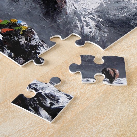 Puzzle Vue Panoramique Sur Everest Mountain (Côté)