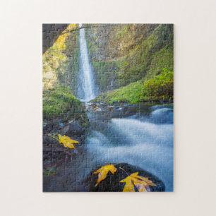 Puzzle Vue panoramique verticale de Tunnel Falls