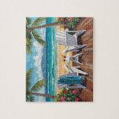 Puzzle Vue Paradis Tropical (Vertical)