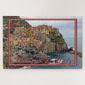 Puzzle Vue peinte de Manarola, Italie - 20x30 pouces (Horizontal)