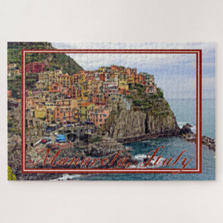 Puzzle Vue peinte de Manarola, Italie - 20x30 pouces