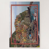 Puzzle Vue peinte de Manarola, Italie - 20x30 pouces (Vertical)
