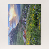 Puzzle Vue photographique glorieuse de Bouton pilé, CO (Vertical)