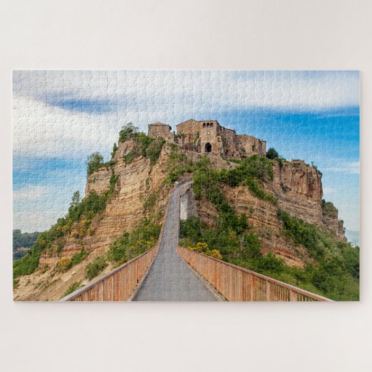 Puzzle Vue pittoresque de Civita di Bagnoregio Jigsaw Puz (Horizontal)