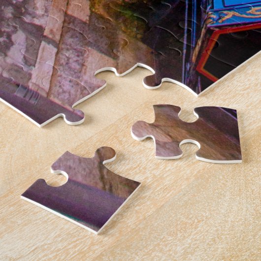 Puzzle Vue pittoresque d'un canal à Venise, Italie (Côté)