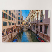 Puzzle Vue pittoresque d'un canal à Venise, Italie (Horizontal)
