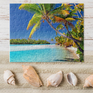 Puzzle Vue pittoresque sur Cook Island Beach   Tropical