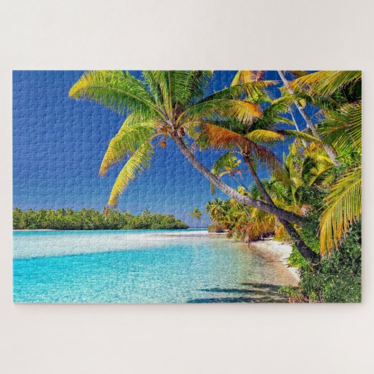 Puzzle Vue pittoresque sur Cook Island Beach | Tropical (Horizontal)