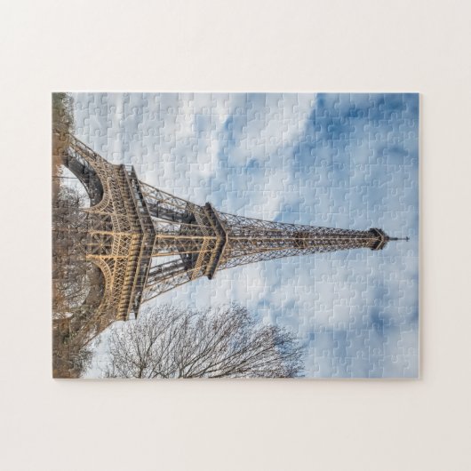 Puzzle Vue rapprochée de la Tour Eiffel - Paris, France (Horizontal)