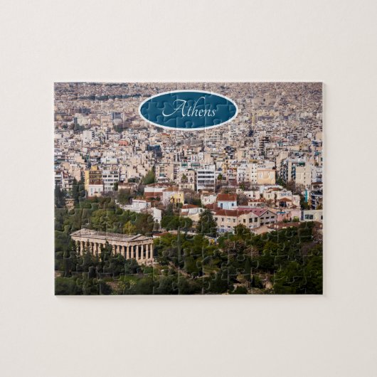 Puzzle Vue sur Athènes (Horizontal)