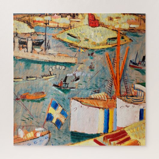 Puzzle Vue sur Kastellholmen, Stockholm - fine art (Vertical)