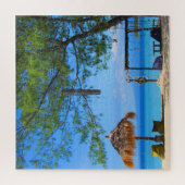 Puzzle vue sur la plage (Vertical)