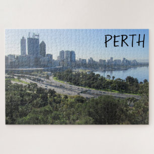 Puzzle vue sur la ville de perth