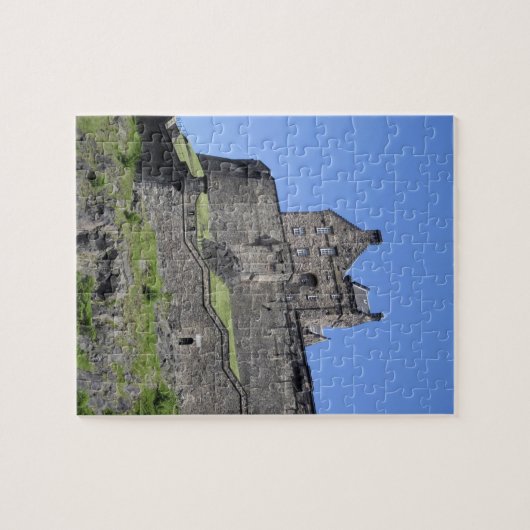 Puzzle Vue sur le château d'Édimbourg, Edimbourg, Ecosse, (Horizontal)