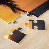 Puzzle Vue sur le coucher de soleil du monde - 20x30 pouc (Côté)