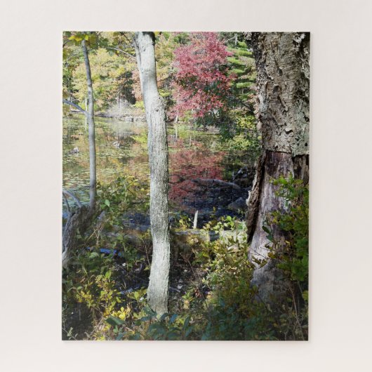 Puzzle vue sur le lac (Vertical)