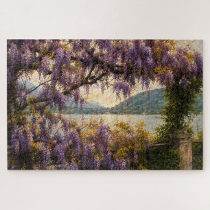 Puzzle Vue sur le Lac Lilac Italie