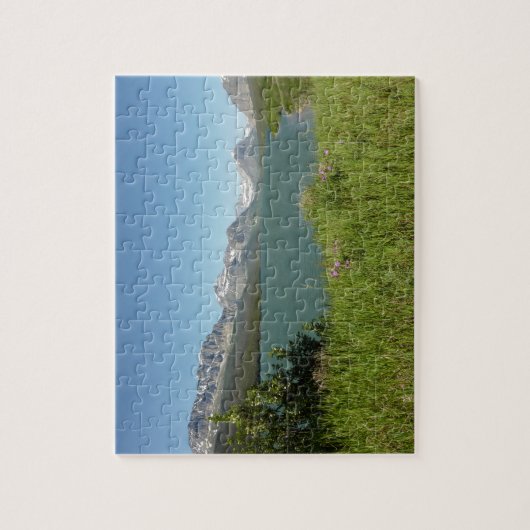 Puzzle Vue sur le lac Swiftcurrent du parc national des G (Vertical)