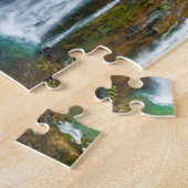 Puzzle Vue sur les chutes d'eau, Croatie (Côté)