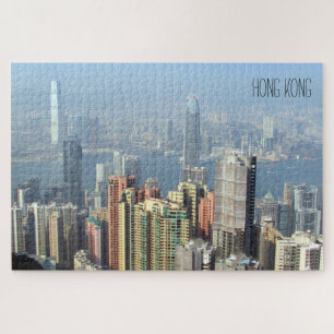 Puzzle vue sur l'île de hong kong