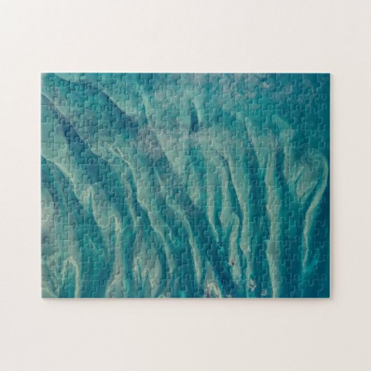 Puzzle Vue sur l'océan des Bahamas depuis Space Station (Horizontal)