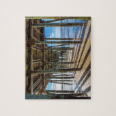 Puzzle Vue sur l'océan sous l'affiche de la jetée (Vertical)