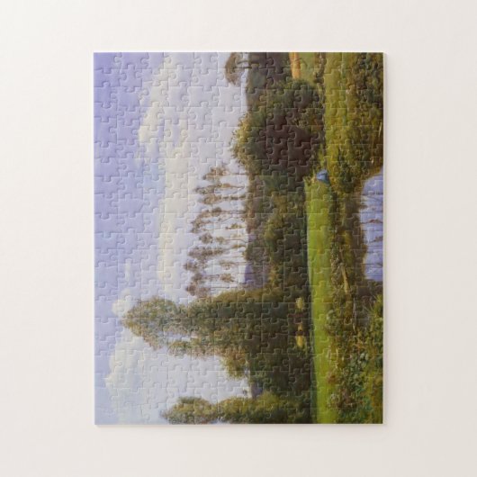 Puzzle Vue sur Rouelles Le Havre Monet Fine Art (Vertical)
