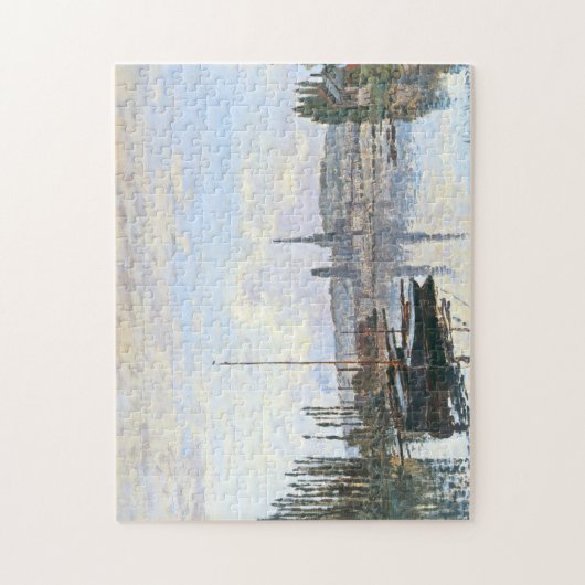 Puzzle Vue sur Rouen Monet (Vertical)