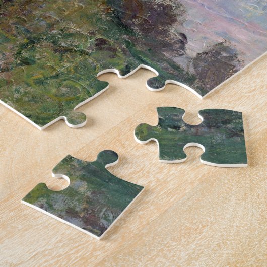 Puzzle Vue sur Vetheuil Monet (Côté)