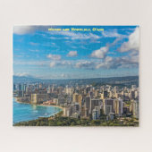 Puzzle Vue Waikiki et Honolulu (Horizontal)