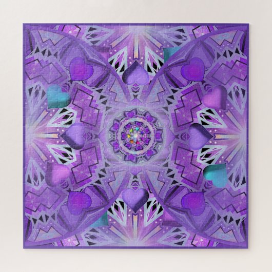 Puzzle W2 pourpre (Horizontal)