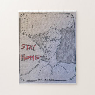 Puzzle w/Originele kunst & boodschap van Tony Cimi Legpuzzel