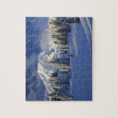 Puzzle WA, Mt Rainier NP, Mt Rainier et Paradise (Vertical)