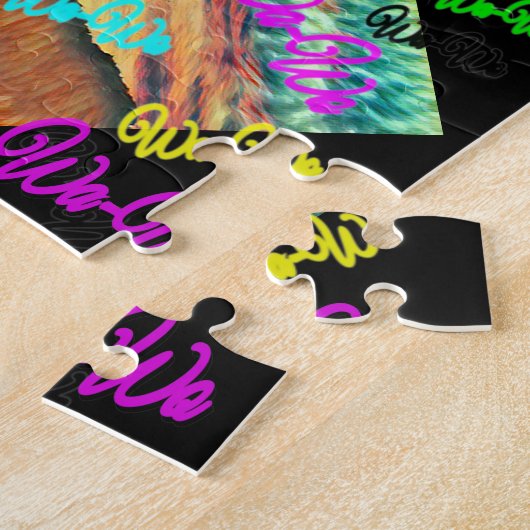 Puzzle Wa-Wo Wave NFT Art Collection CLOUDY CLOUDS 23/30 (Côté)