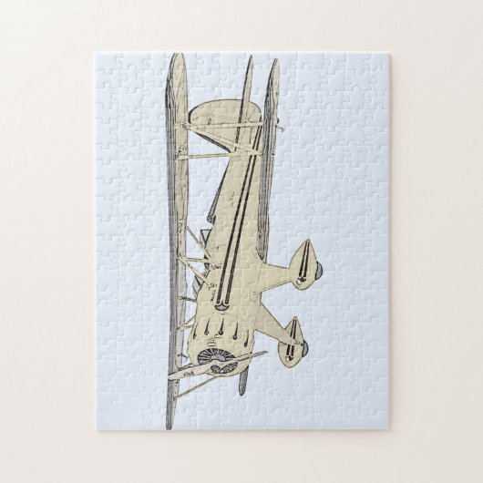 Puzzle Waco biplane (Vertical)