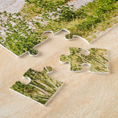 Puzzle Wagon couvert au monument national de Scotts Bluff (Côté)