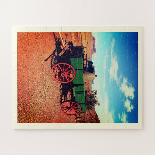 Puzzle Wagon dans la vallée du Monument (Horizontal)
