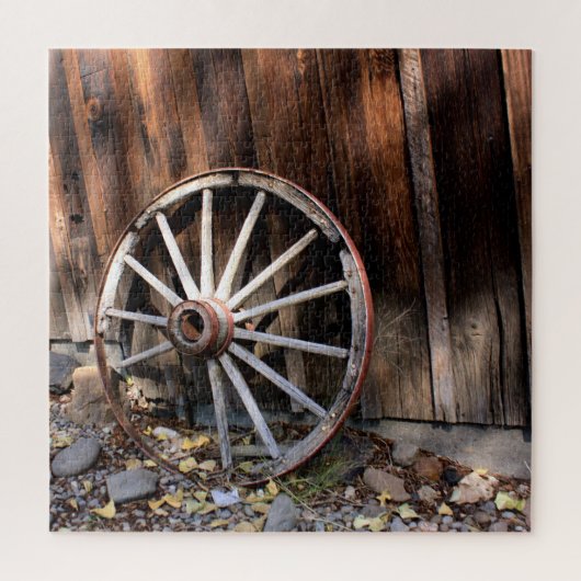 Puzzle Wagon Wheel (Vertical)
