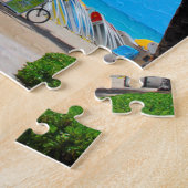 Puzzle Waikiki Beach Hawaii Honolulu. voeux de Noël (Côté)