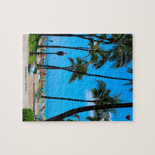 Puzzle Waikiki Beach Honolulu (Horizontal)