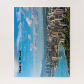 Puzzle Waikiki City & Beach de Diamond Head (Vertical)