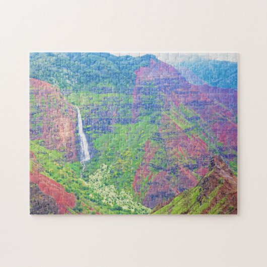 Puzzle Waimea Canyon - Kauai, Hawaii - 11x14 - 252 pcs. (Horizontal)