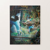 Puzzle Walden Pond Revisited by Newell Convers Wyeth (Vertical)