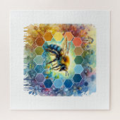 Puzzle Wallace bee painting 130724AREF109 - Watercolor (Horizontal)