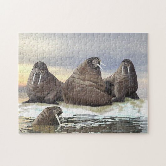 Puzzle Walrus - Quatre frères (Horizontal)