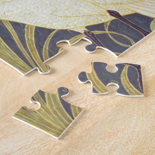 Puzzle Walter Crane Swan, Rush Et Iris Art Nouveau (Côté)